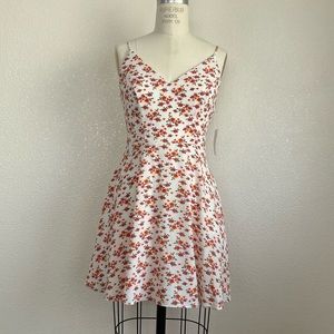 V-neck Floral Dress, Size: 7/8